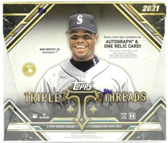 2021 Topps Triple Threads MLB Baseball Hobby Box